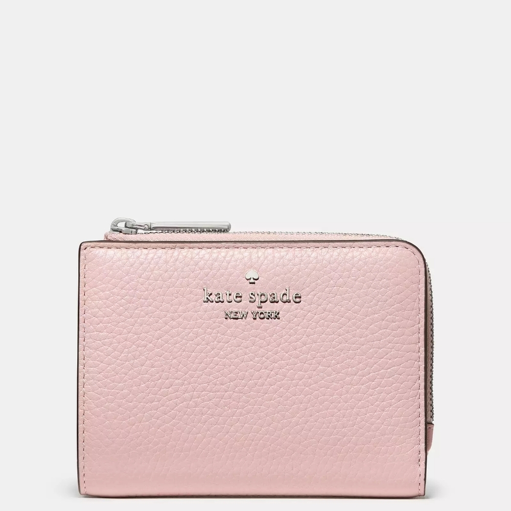 Kate spade Lena Small L Zip Wallet (tutu pink)